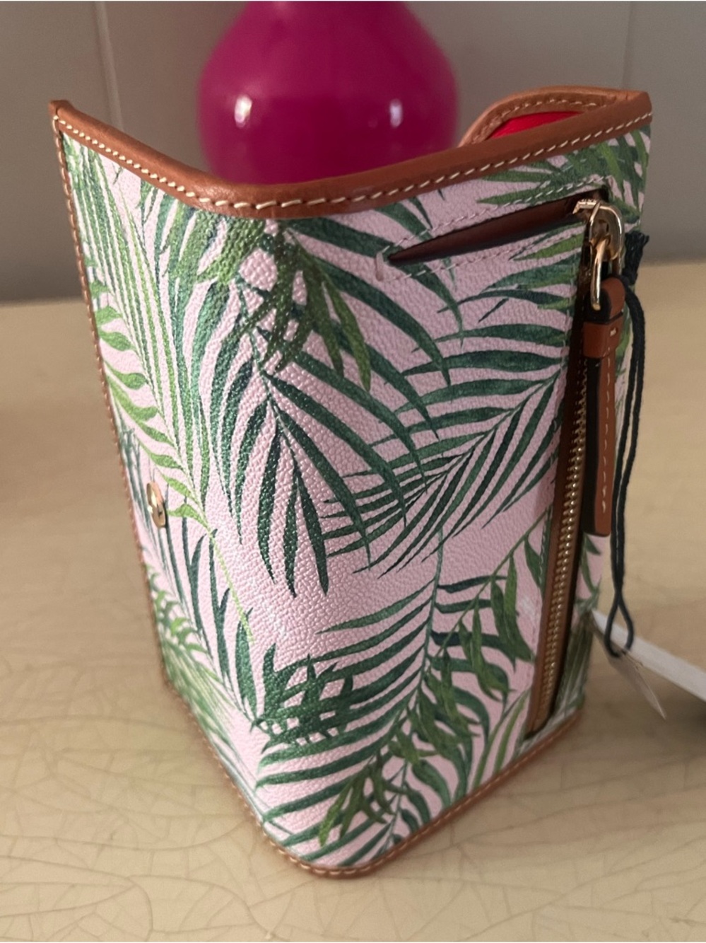 NEW Dooney & Bourke Tropical Spring Continental Clutch - Picture 7 of 7